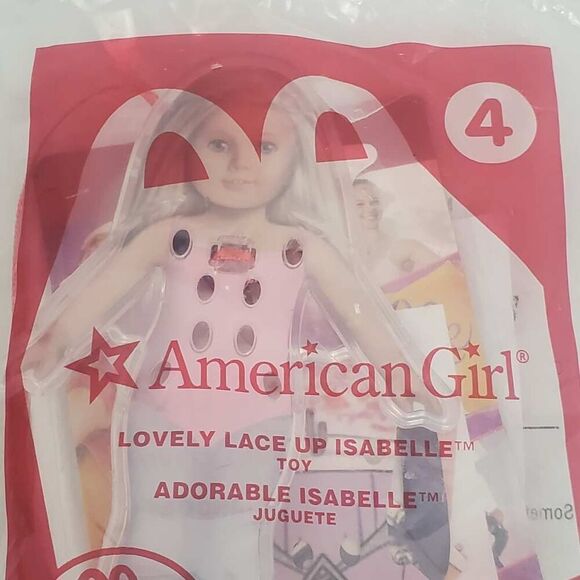 2014 #4, American Girl, LOVELY LACE UP ISABELLE, McDonald's Happy Meal Toy - Picture 2 of 3